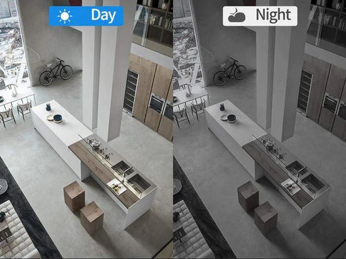 "Compact 1080P HD wireless mini security camera with night vision, features wide-angle lens ideal for discreet home surveilla
