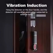 "Compact hidden camera detector with 4-in-1 functionality, sleek design, and RF, camera, GPS detection for privacy protection
