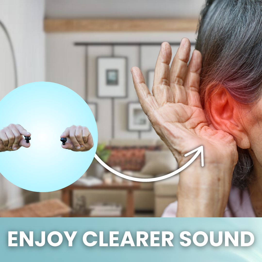 Compact, rechargeable hearing aid with behind-the-ear design for clear sound. Ideal for mild to moderate hearing loss.