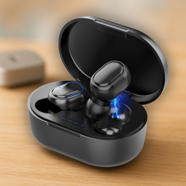 Compact, rechargeable hearing aid with behind-the-ear design for clear sound. Ideal for mild to moderate hearing loss.
