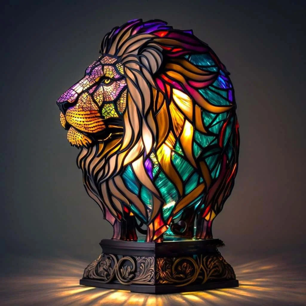 Contemporary Artistic Table Lamp in modern design, ideal for elegant interiors, adds style and warm light, perfect for any ro