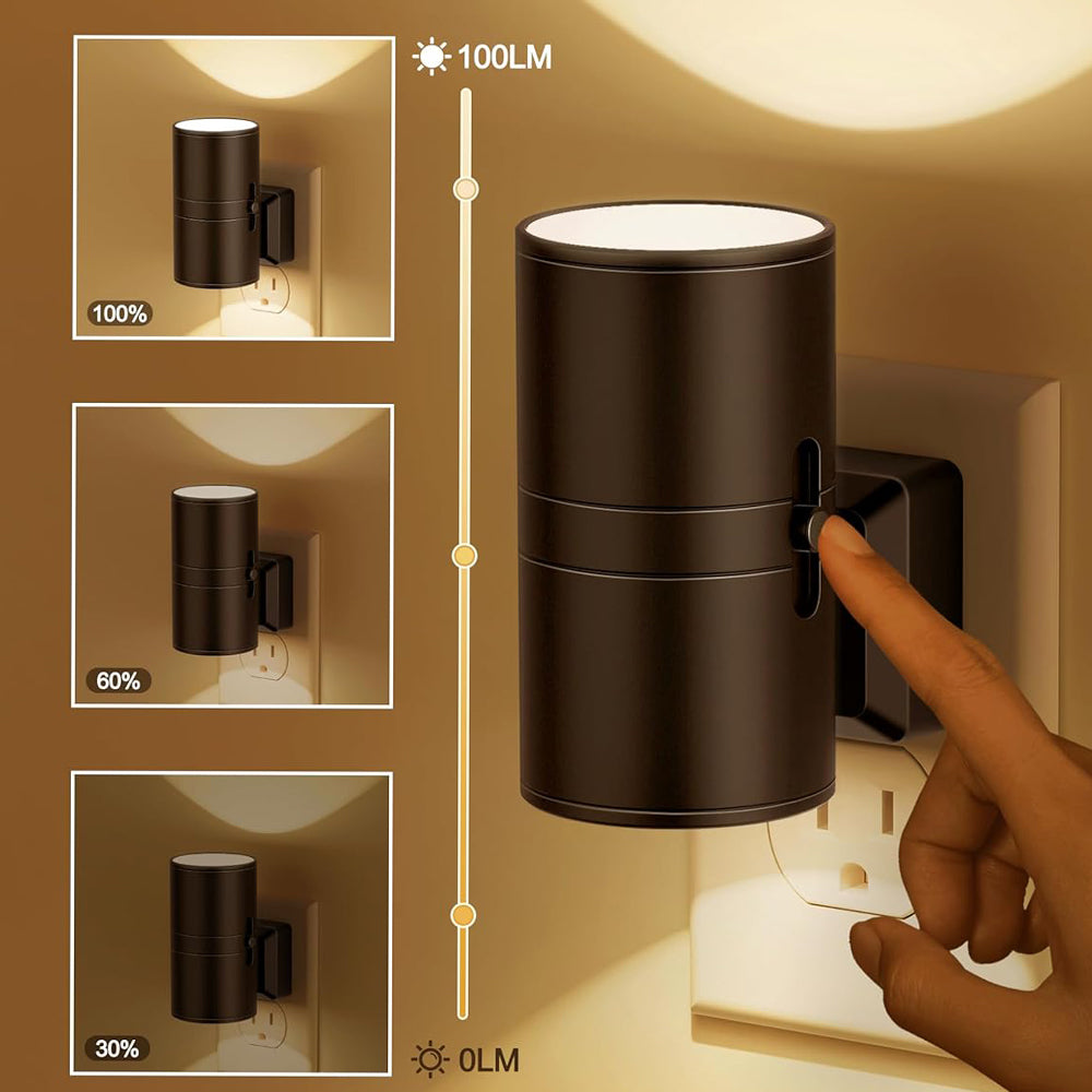 "Contemporary LED wall lamp with dual lighting modes, sleek modern design, emits soft glow, energy efficient for home decor."
