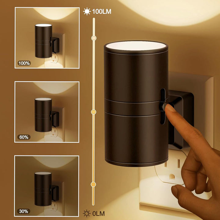 "Contemporary LED wall lamp with dual lighting modes, sleek modern design, emits soft glow, energy efficient for home decor."