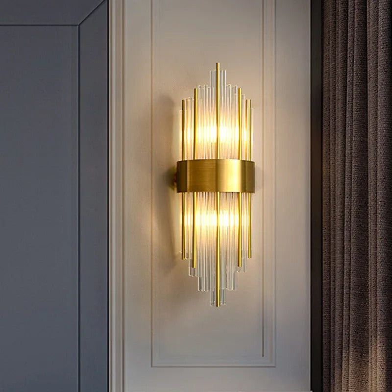Luxury Crystal LED Wall Light for Elegant Ambience