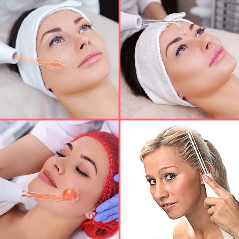Unisex High-Frequency Beauty Device for Acne & Hair Care
