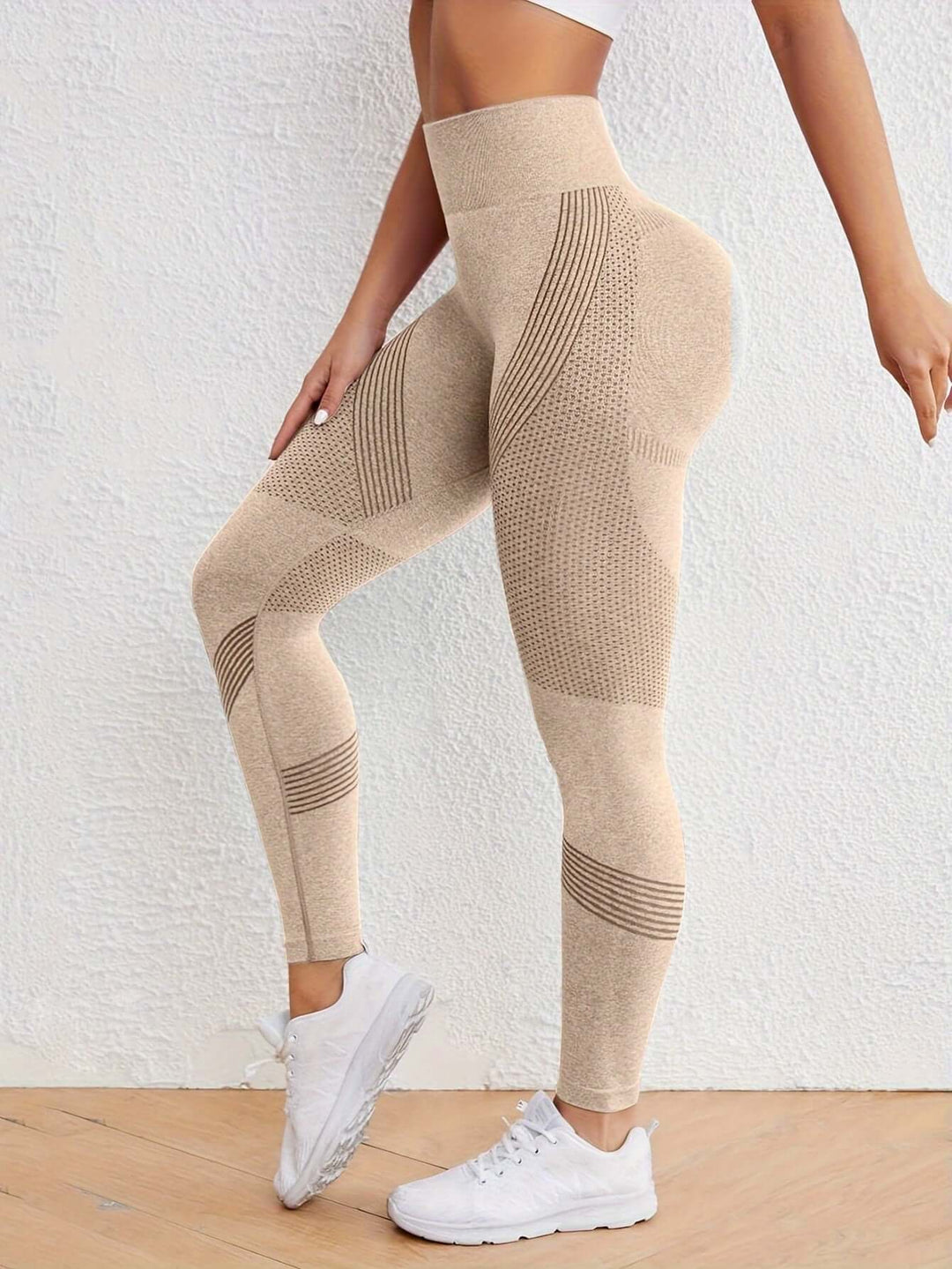 Women's Seamless High-Waisted Gym Leggings