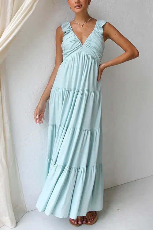 Women's Summer Dress - Long Sleeve