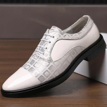 Men’s Formal Patent Leather Oxford Shoes