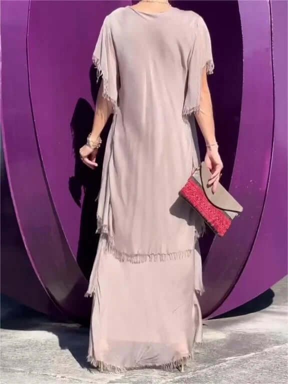 Women's Summer Dress with Sleeves