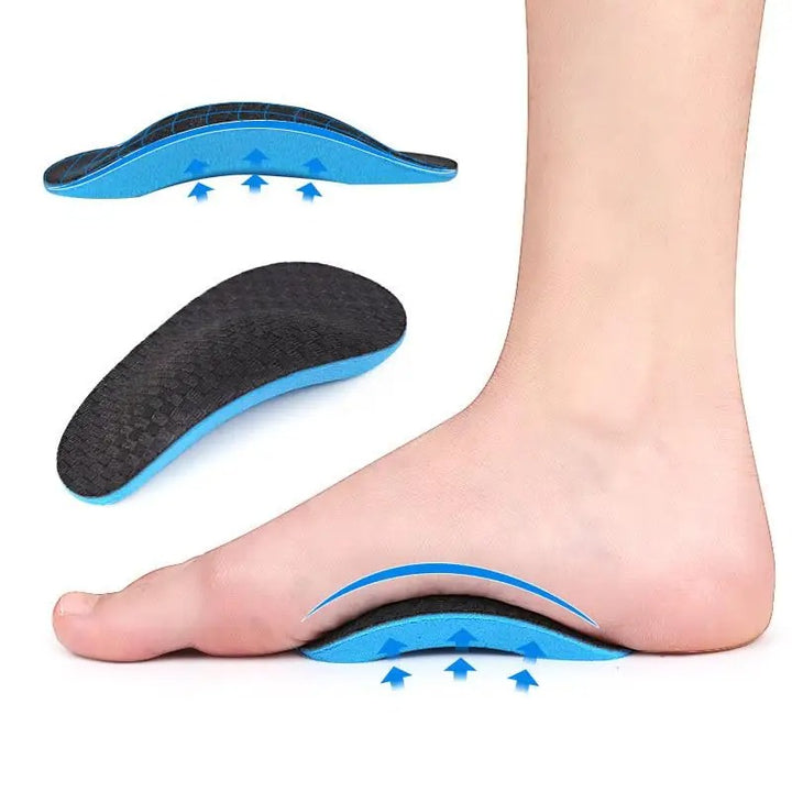 SoleEase Men's High Arch Support Insoles for Comfort Relief