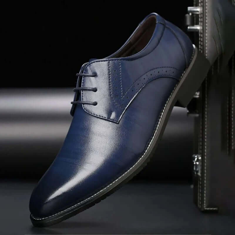 Men's Retro Casual Lace-Up Shoes
