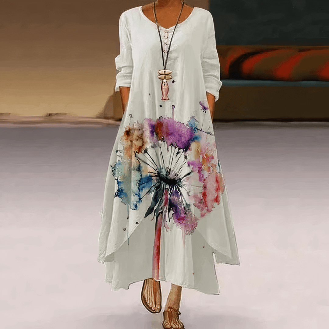 Elegant Cotton Dress