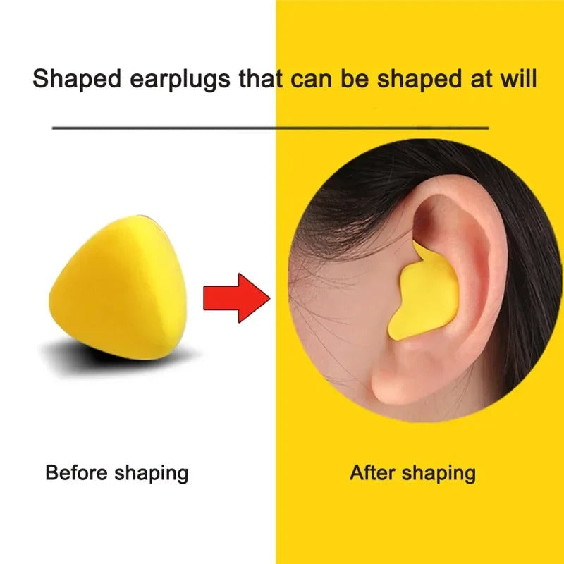 Silent Earplugs for Peaceful Sleep - Hypoallergenic & Comfortable