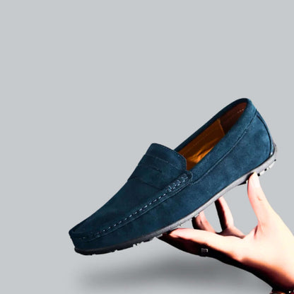 Men's Suede Slip-On Loafers