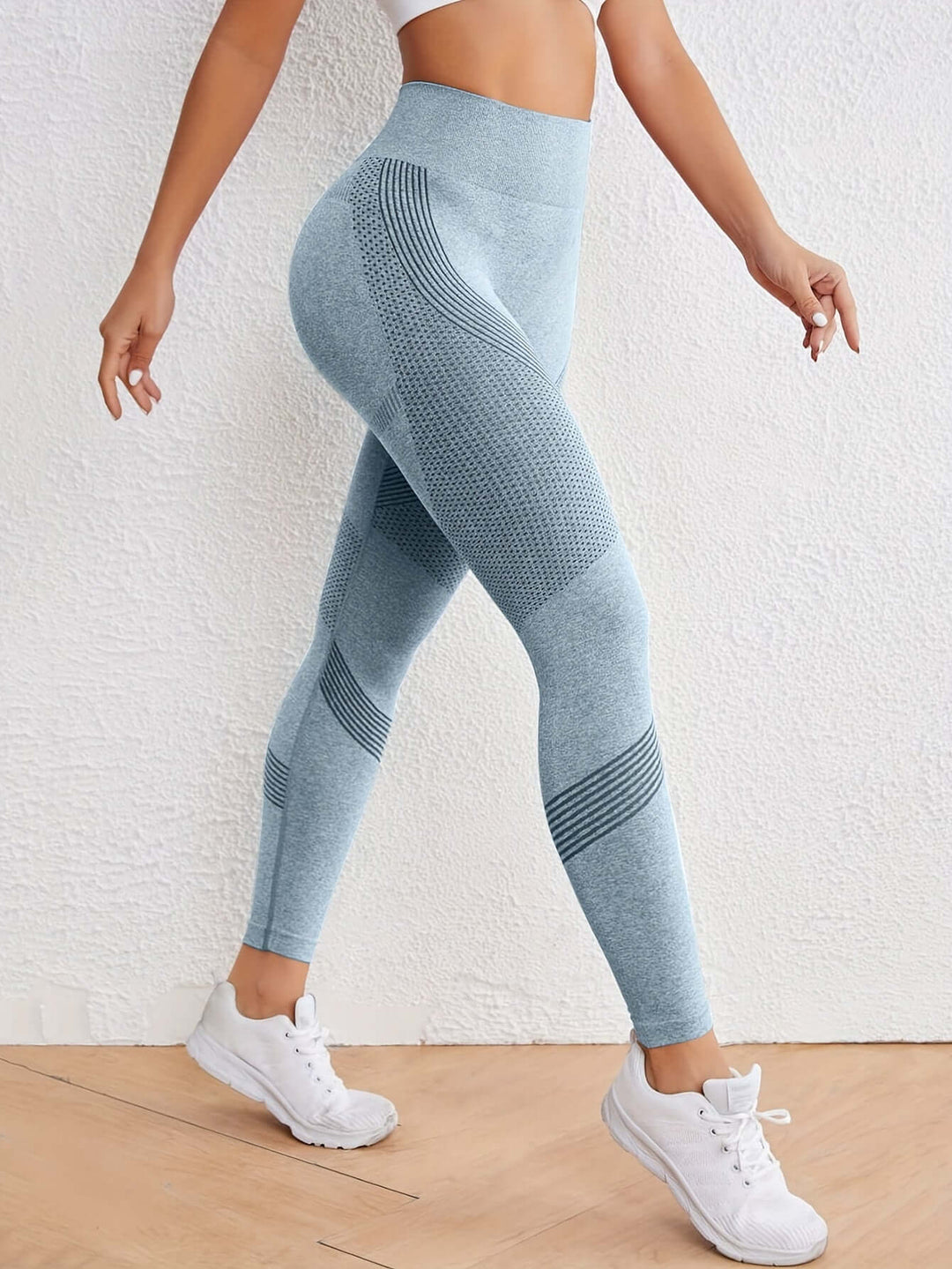 Women's Seamless High-Waisted Gym Leggings