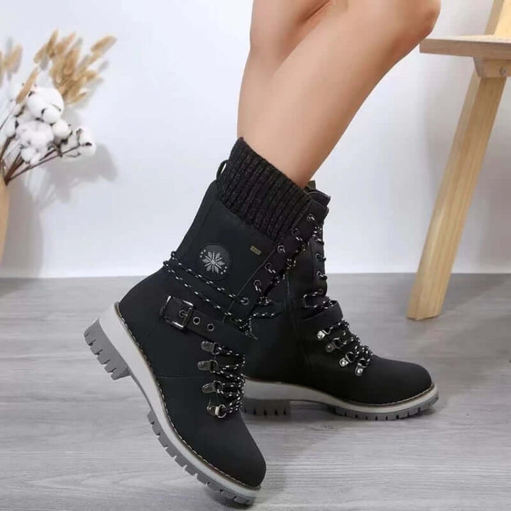 Women's Casual Side Zip Ankle Boots
