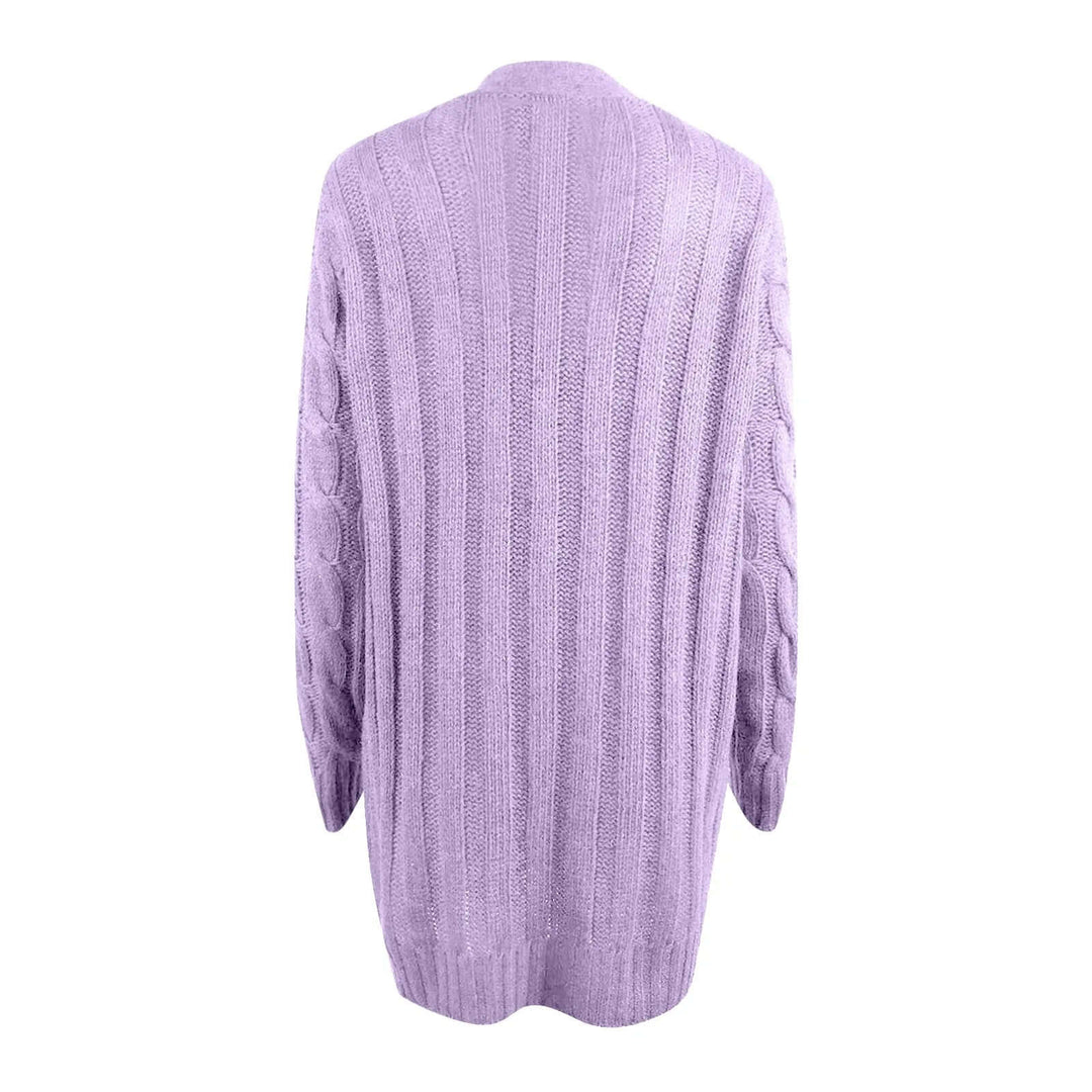 Women's Knitted Long Sleeve Sweater