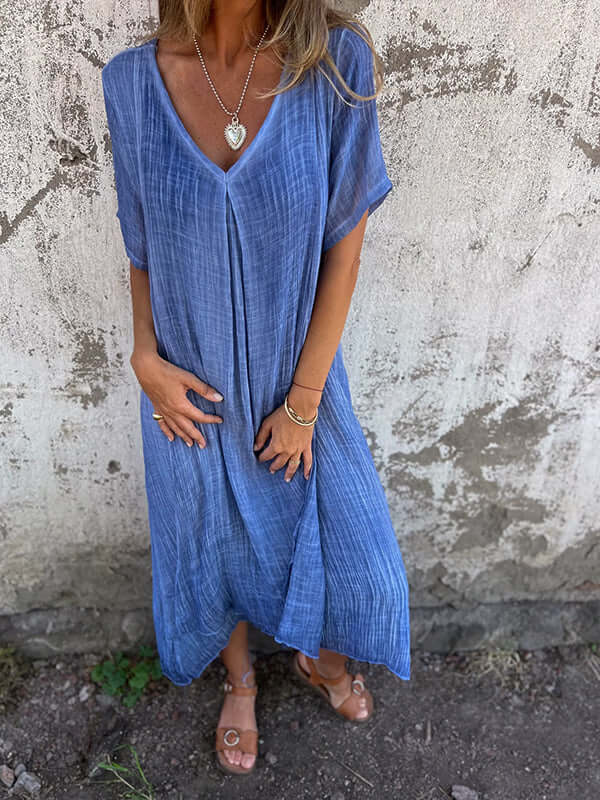 Cotton Maxi Dress - Casual Summer Dress