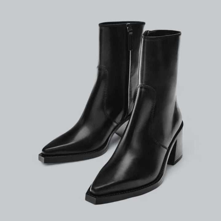 Women's Leather Ankle Boots
