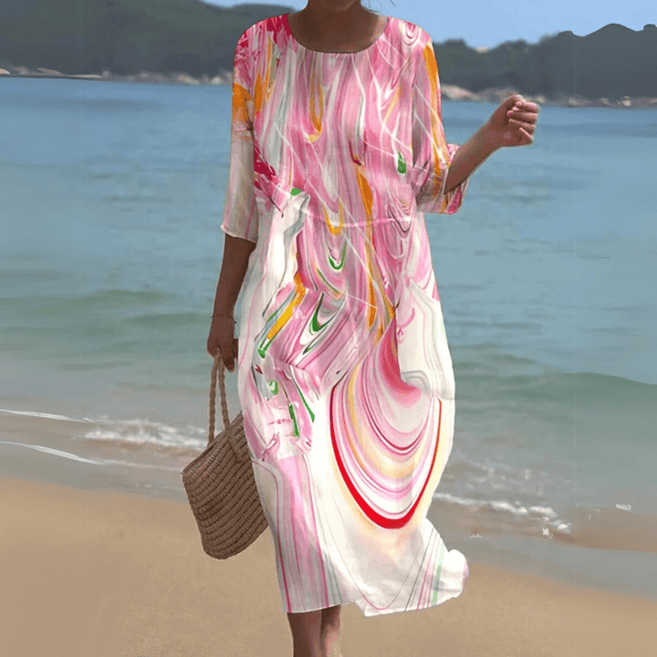 Women's Flowy Midi Dress
