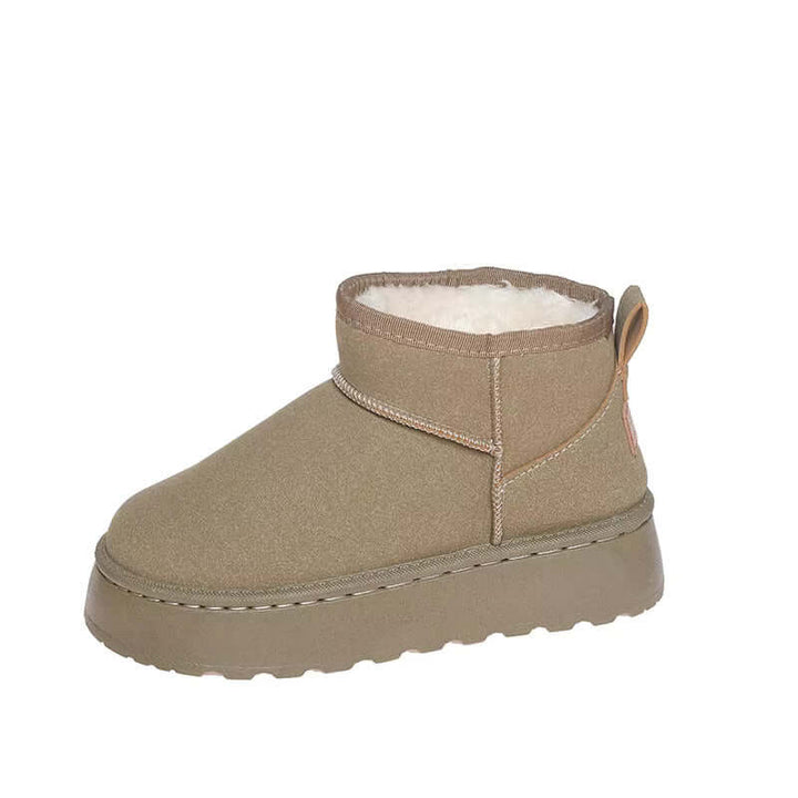 Women's Suede Ankle Winter Boots