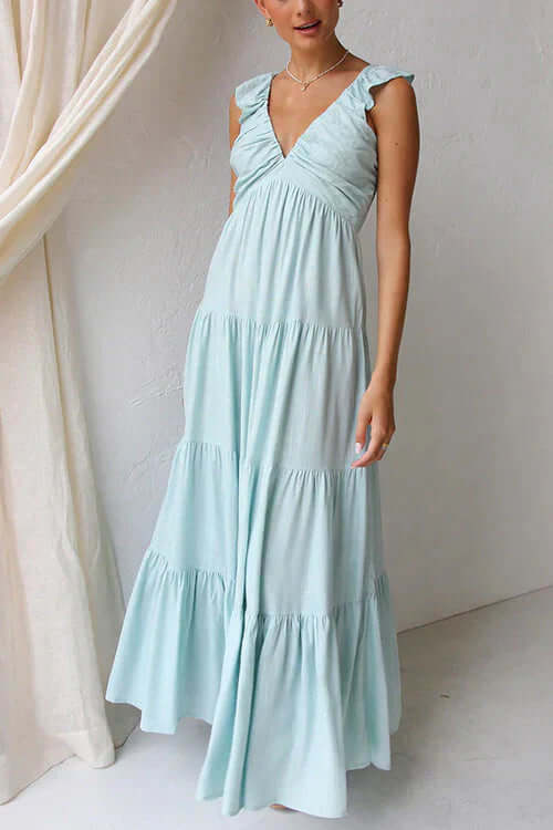 Women's Summer Dress - Long Sleeve