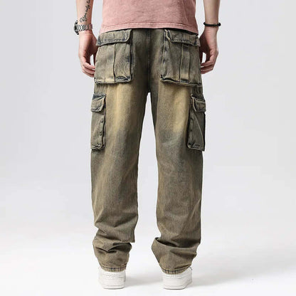 Men's Retro Multi-Pocket Cargo Pants
