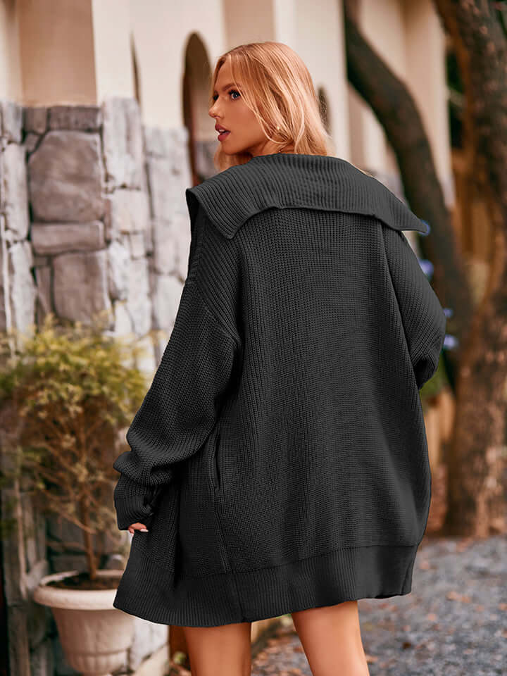Women's Knitted Midi Cardigan