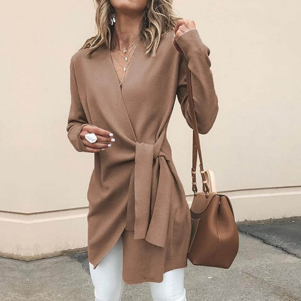 Wrap Dress, Lightweight Fabric, Elegant Design