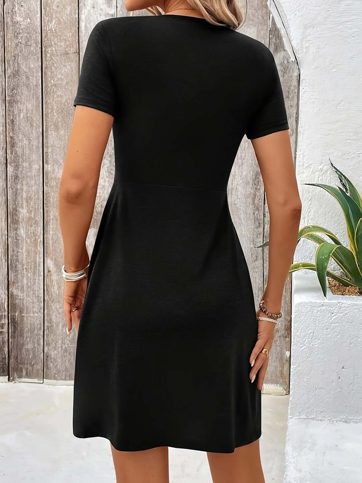 Women's Twisted A-Line Dress