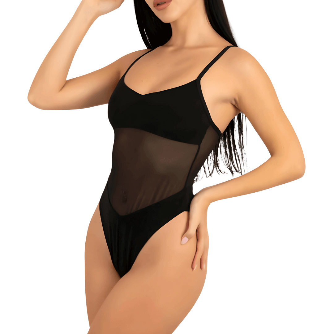 Tan-Through Swimsuit Women's One-Piece