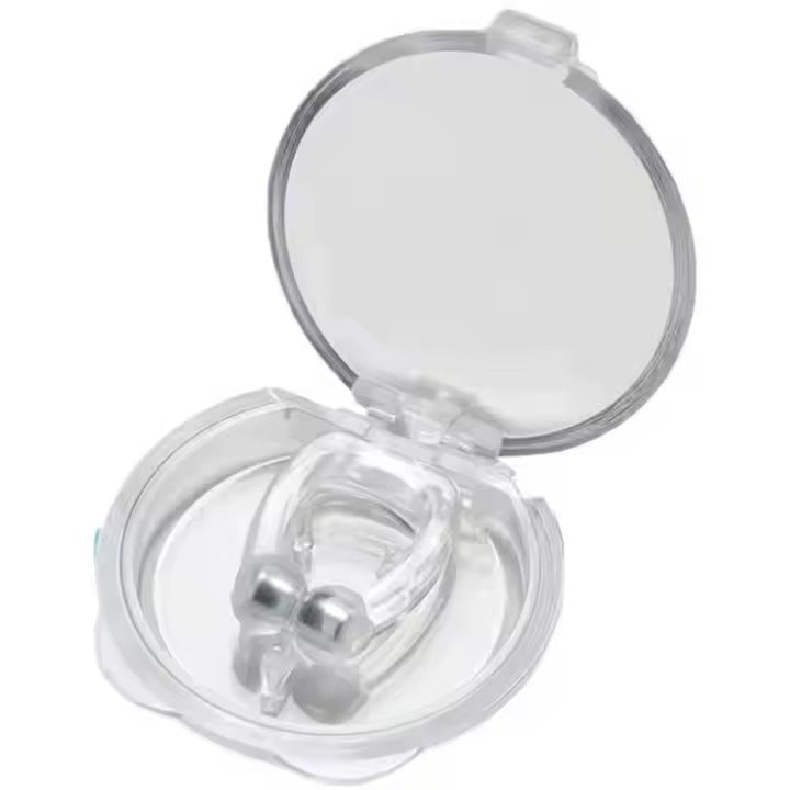 NightBreeze Magnetic Anti-Snoring Nose Clip - Effective Aid for Men & Women