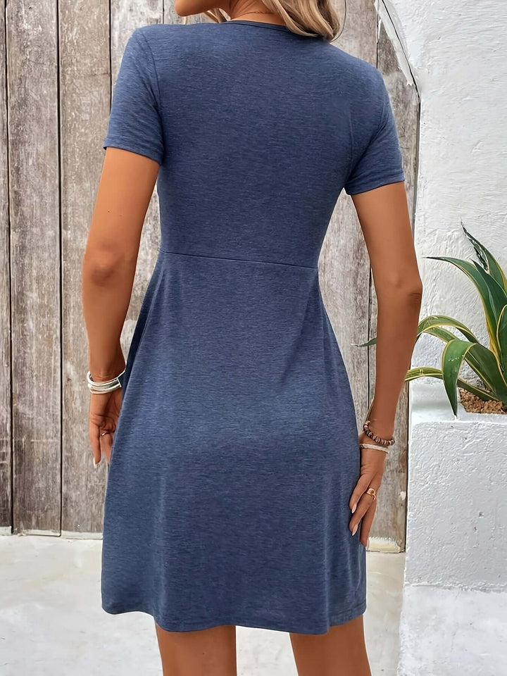 Women's Twisted A-Line Dress