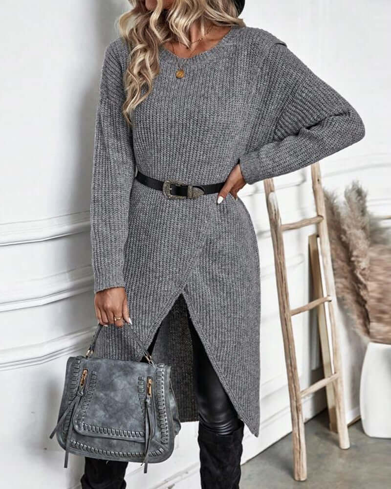 Soft Fabric Midi Dress