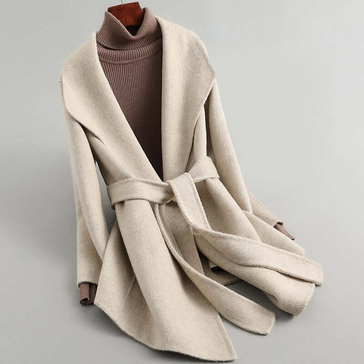 Women's Fitted Double-Breasted Jacket