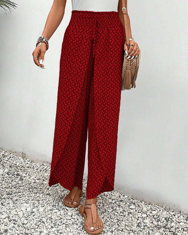 Women's Breathable Tulip Wide Leg Trousers