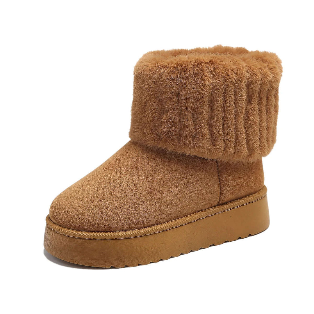 Women's Warm Fur Lined Winter Boots