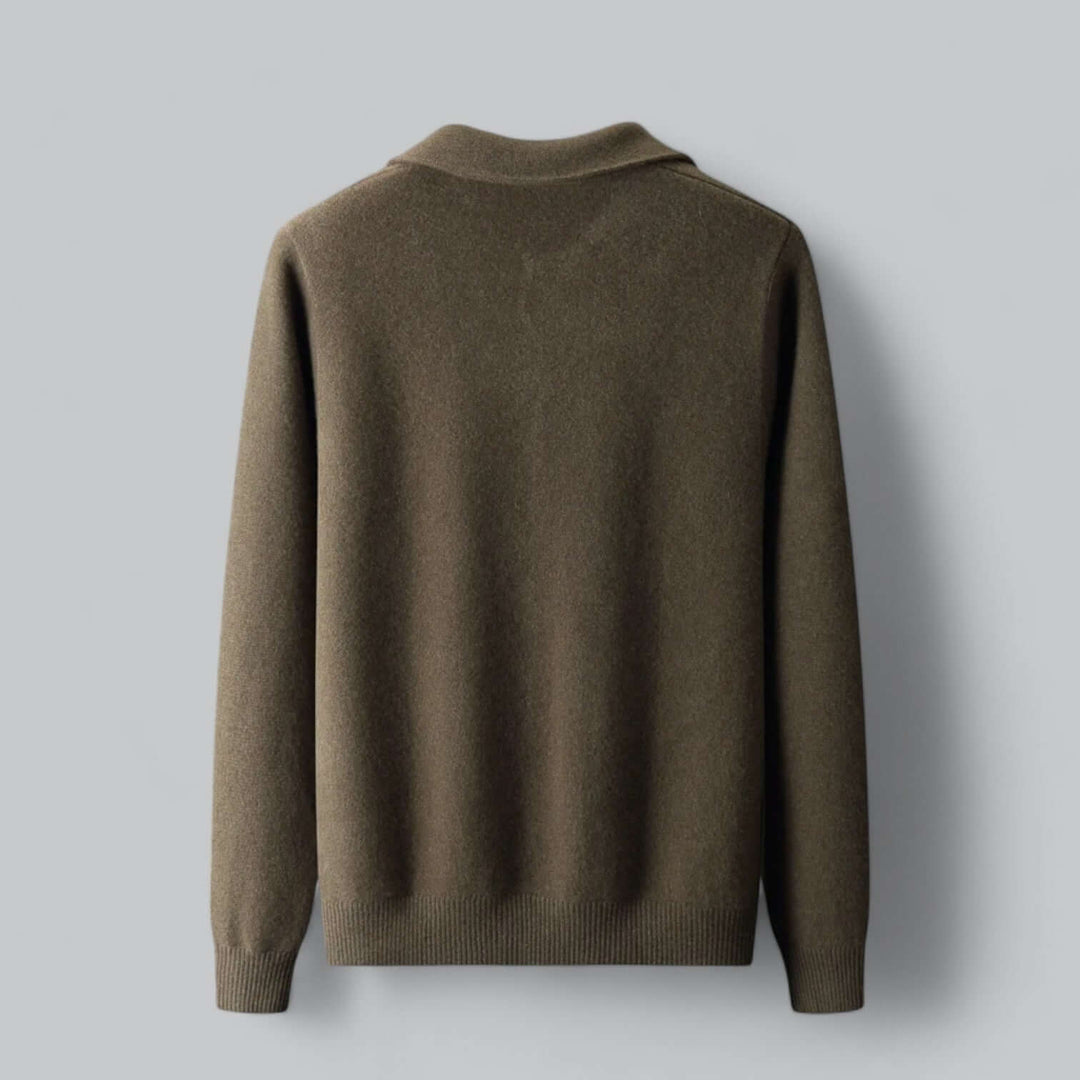 Men's Cashmere Blend Cardigan Jacket