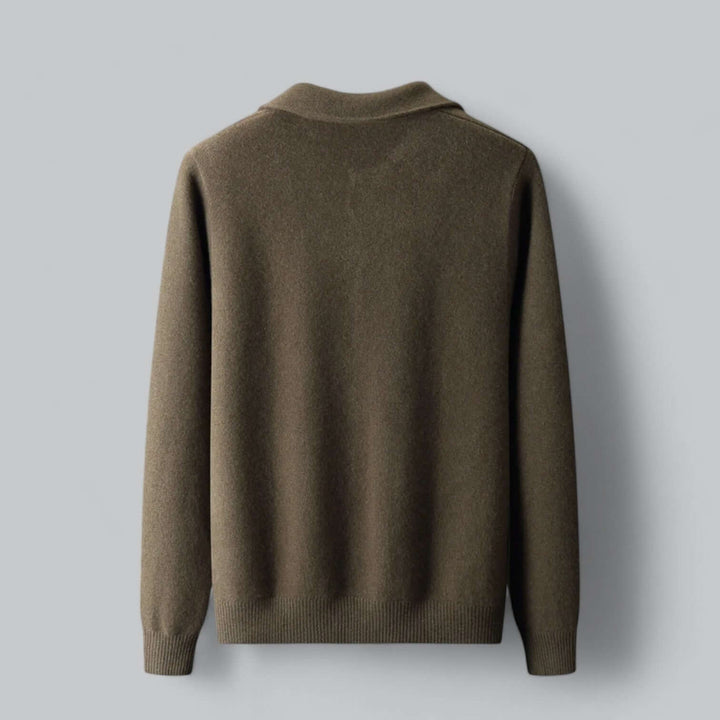 Men's Cashmere Blend Cardigan Jacket