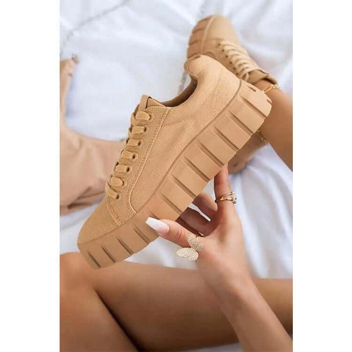 Lightweight Lace-Up Trainer Shoes for Women