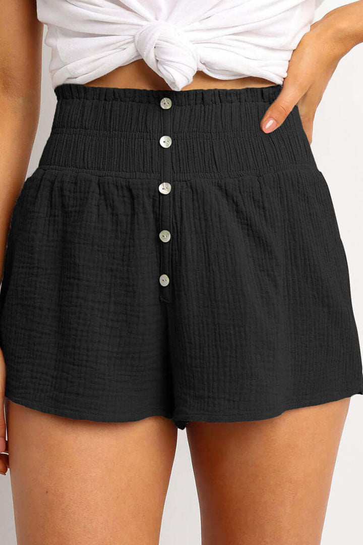 Women's Casual Loose High Waist Shorts