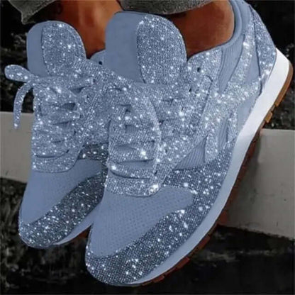 Women's Glitter Casual Sneakers