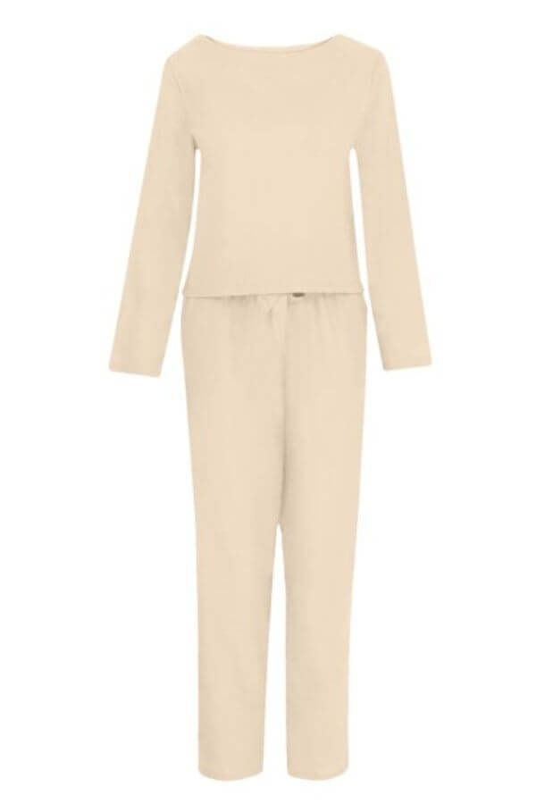 Long Sleeve Top & Slim-Fit Trousers