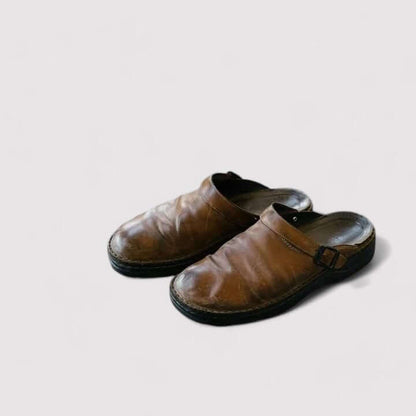 Orthopaedic Leather Shoes-Slippers