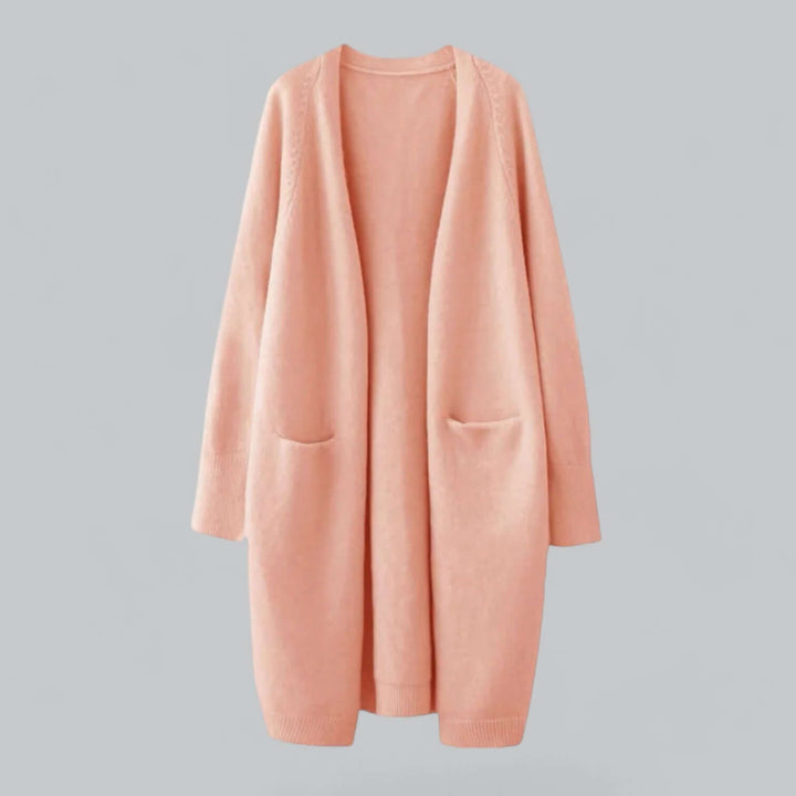 Women's Cashmere Blend Knitted Oversized Cardigan
