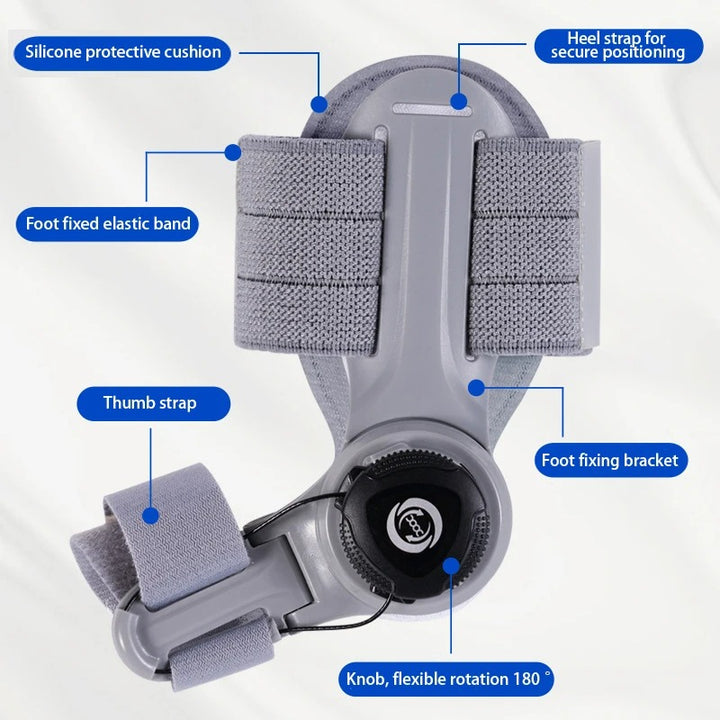 BunionEase Adjustable Relief Brace for Hallux Valgus Pain