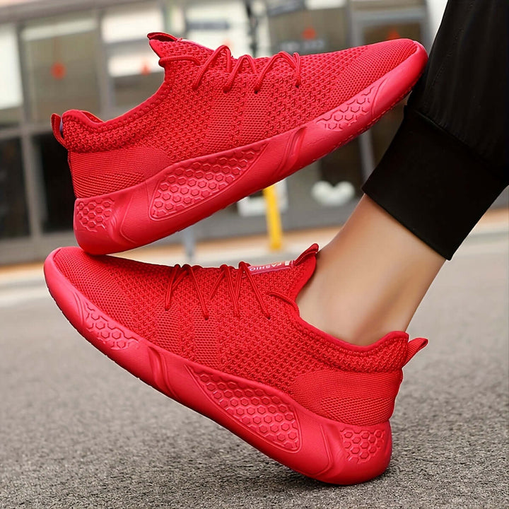 Men's Lightweight Knitted Casual Trainers