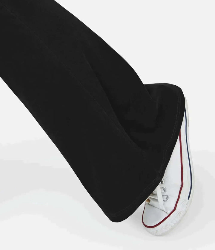Women's High-Waisted Elasticated Flared Jeans