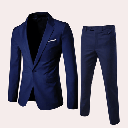 Men's Formal 2-Piece Suit - Tailored Fit