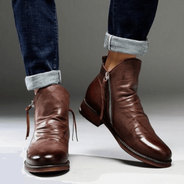 Women's Leather Ankle Boots